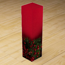 Weihnachtswein-Geschenkboxen