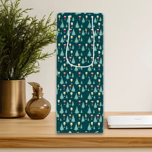 Weihnachtswein Lover Geschenktüte Für Weinflaschen