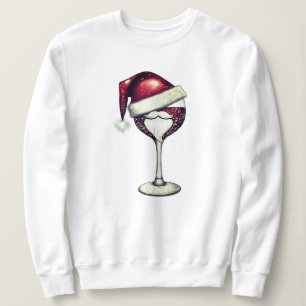 Weihnachtswein Shirt Santa Weinkultur und Erde
