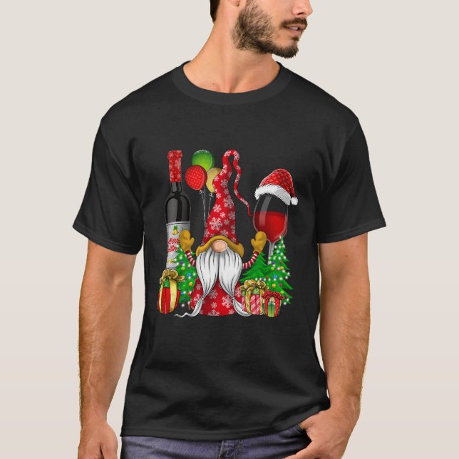 WeihnachtsweinNomaden für Weihnachtsfeier T-Shirt (Vorderseite)