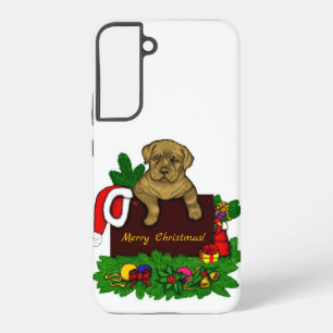 Weihnachtswelpe Samsung Galaxy Hülle