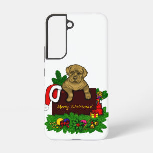 Weihnachtswelpe Samsung Galaxy Hülle