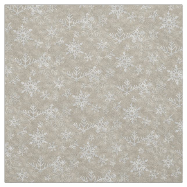 Weihnachtswenig Schneeflocke-Collage Stoff (Muster)