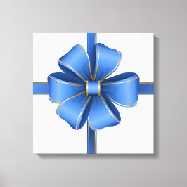 Weihnachtswerbung Leinwanddruck