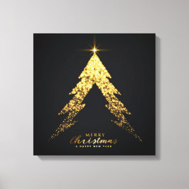 Weihnachtswerbung Leinwanddruck