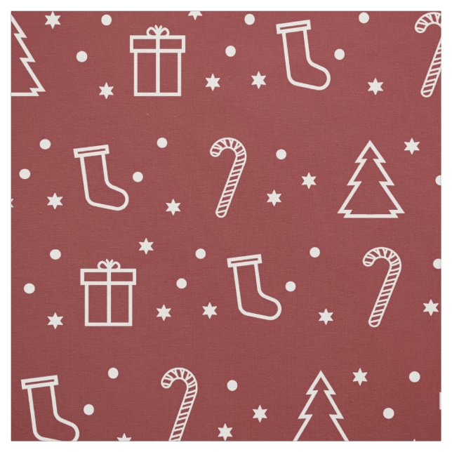 Weihnachtswerk Stoff (Muster)