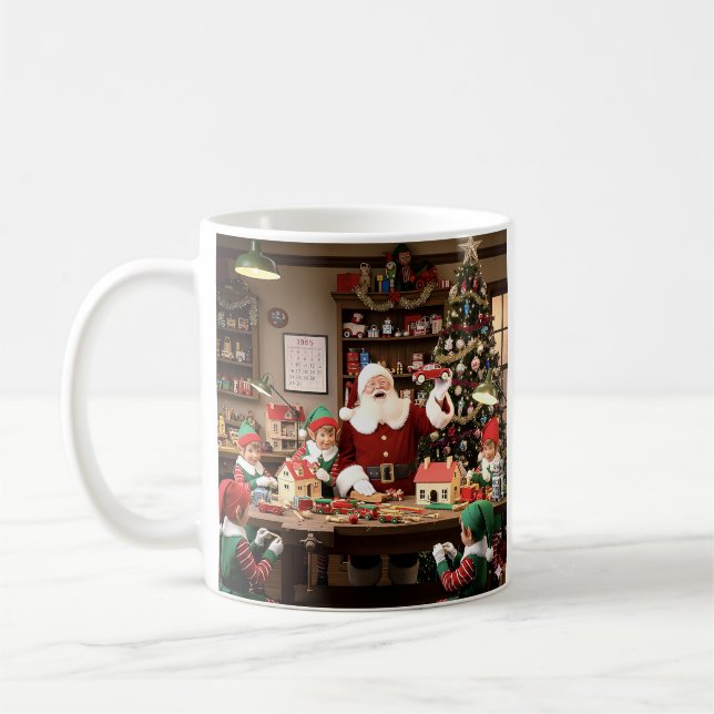Weihnachtswerkstatt Kaffeetasse (Links)