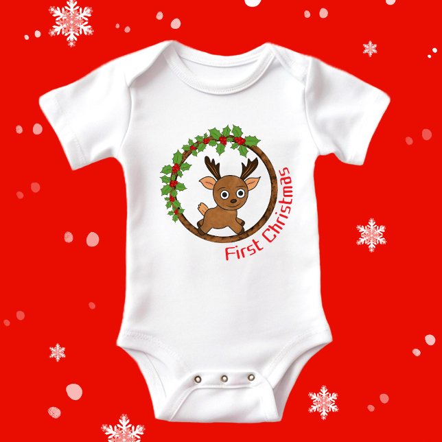 Weihnachtswild Baby Strampler (Von Creator hochgeladen)
