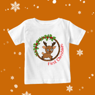 Weihnachtswild Baby T-shirt
