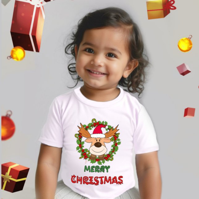 Weihnachtswild Baby T-shirt (Von Creator hochgeladen)