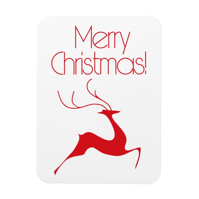 Weihnachtswild Magnet (Vertikal)