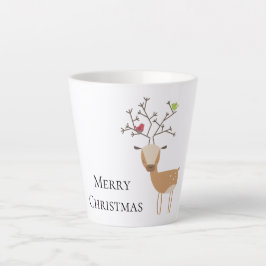 Weihnachtswild mit Vögeln Milchtasse