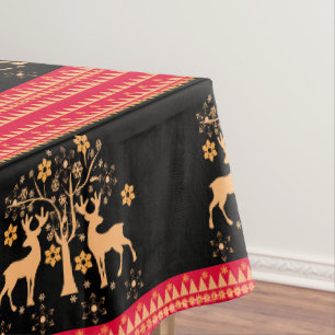 Weihnachtswild Tischdecke