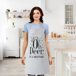 Weihnachtswildbilder Schürze