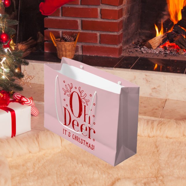 Weihnachtswildkleid lustige Illustration große Ges Große Geschenktüte (Von Creator hochgeladen)