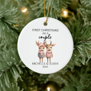 Weihnachtswildkuchen Personalisiert Keramik Ornament