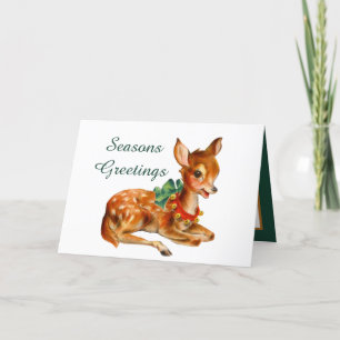 Weihnachtswildweih hinzufügen Stimmung Feiertagskarte