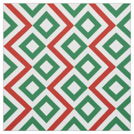 Weihnachtswindungs-geometrisches Muster-Gewebe Stoff