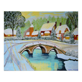 Weihnachtswinter Poster