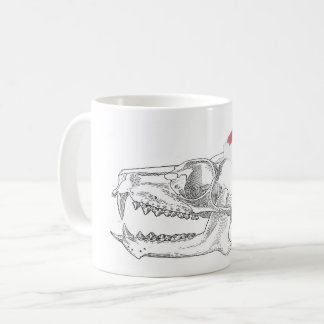 Weihnachtswissenschaft Tasse Lemur Skull Weihnacht