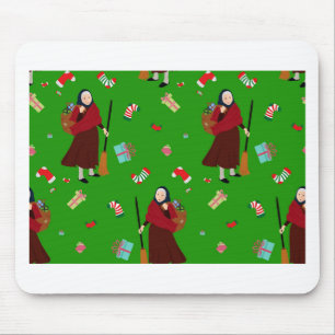 Weihnachtswitz Befana Mousepad