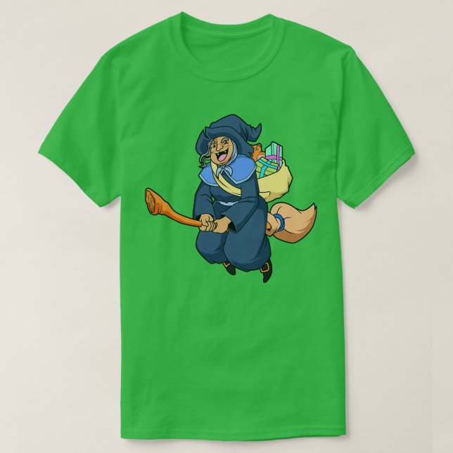 Weihnachtswitz Befana T-Shirt (Design vorne)