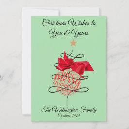 Weihnachtswohnung in Bauble Karte