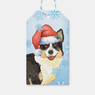 Weihnachtswolljacken-WaliserCorgi Geschenkanhänger