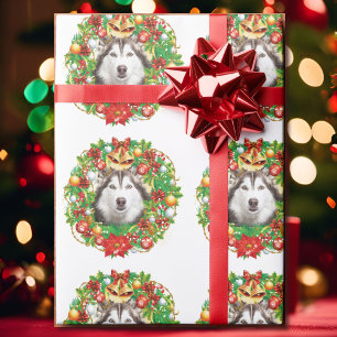 Weihnachtswrapping Paper DEINE FOTO Hunde Katzenju Geschenkpapier