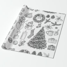 Weihnachtswrapping Paper