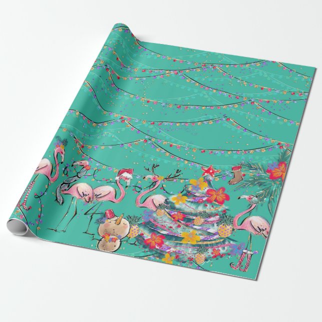 Weihnachtswrapping Paper Geschenkpapier (Ungerollt)
