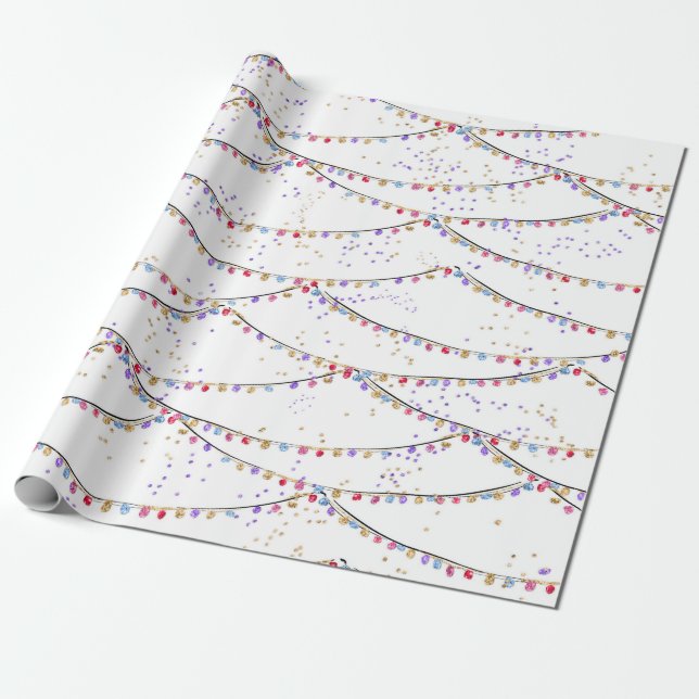 Weihnachtswrapping Paper Geschenkpapier (Ungerollt)