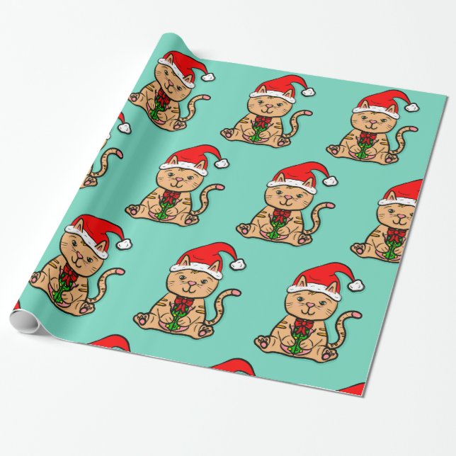 Weihnachtswrapping Paper Geschenkpapier (Ungerollt)