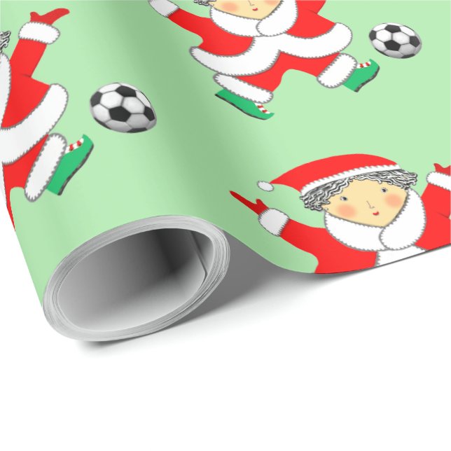Weihnachtswrapping Paper Geschenkpapier (Rolleneckpunkt)