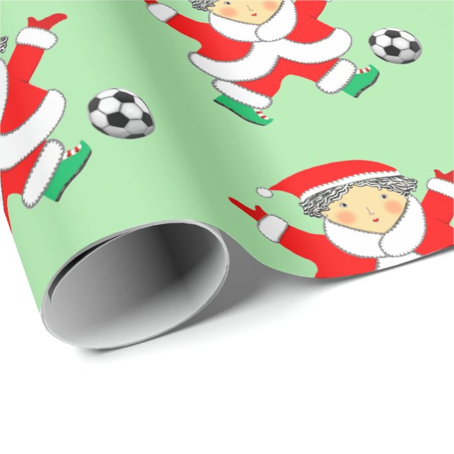 Weihnachtswrapping Paper Geschenkpapier (Rolleneckpunkt)