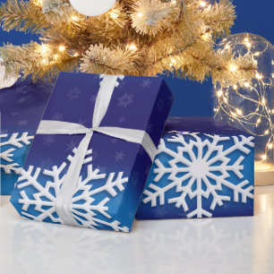 Weihnachtswrapping Paper mit Weihnachtsschneeflock Geschenkpapier