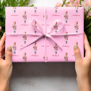 Weihnachtswrapping Paper Personalisiert Nutcracker Geschenkpapier