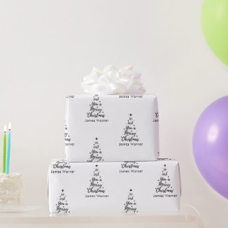 Weihnachtswrapping Paper Personalisiert Nutcracker Geschenkpapier