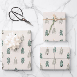 Weihnachtswrapping Paper Set Geschenkpapier Set
