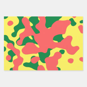 Weihnachtswrapping-Papier Geschenkpapier Set