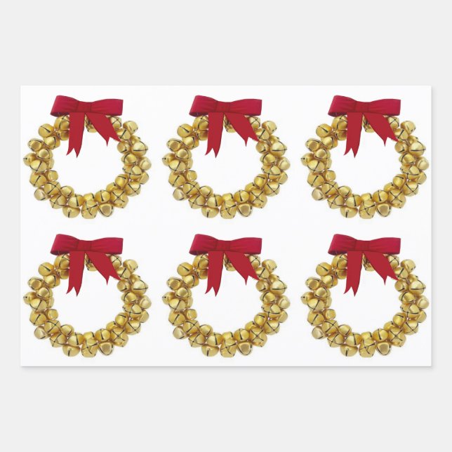 Weihnachtswrapping-Papier Geschenkpapier Set (Vorderseite)