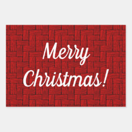 Weihnachtswrapping-Papier Geschenkpapier Set