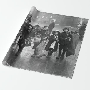 Weihnachtswrapping Papier MISTLETOE Geschenkpapier