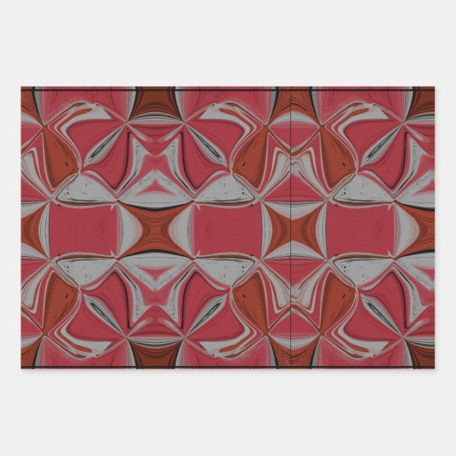 Weihnachtswrappings Geschenkpapier Set (Vorderseite)