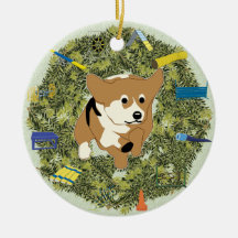 Weihnachtswreath-AgilityCorgi