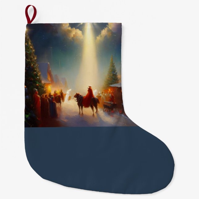 Weihnachtswunder 4 großer weihnachtsstrumpf (Vorderseite)