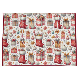 Weihnachtswünsche Große Geschenktüte