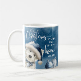 Weihnachtswünsche, Hund Lover Weihnachtsgeschenk, Kaffeetasse