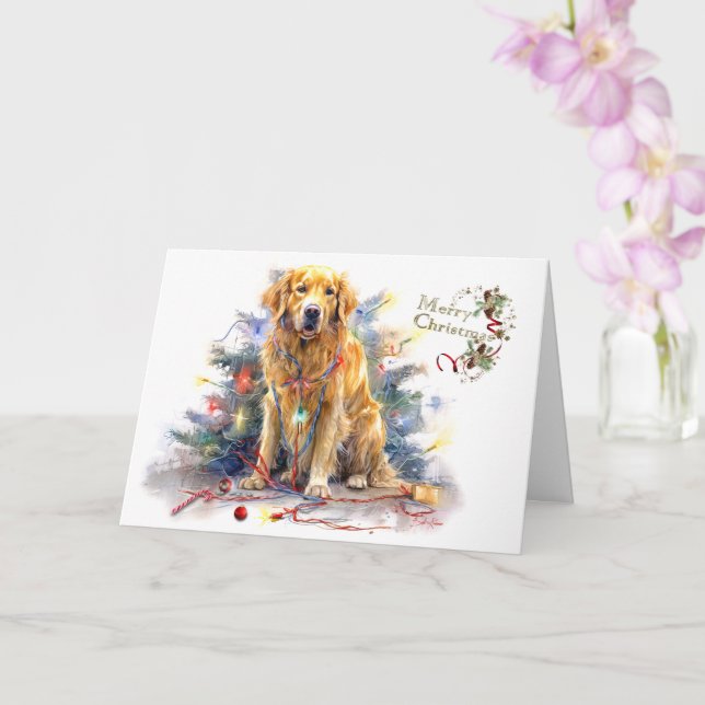 Weihnachtswünsche in Tangled Freude Weihnachten Karte (Orchidee)