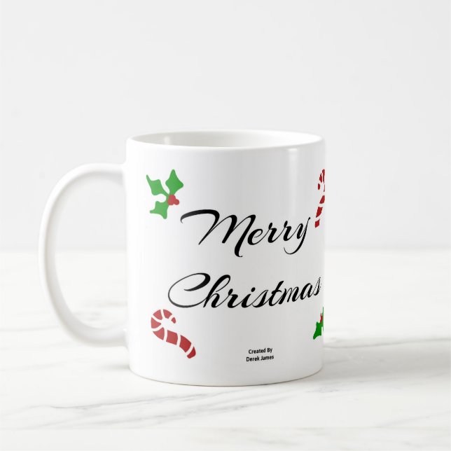 Weihnachtswünsche Kaffeetasse (Links)
